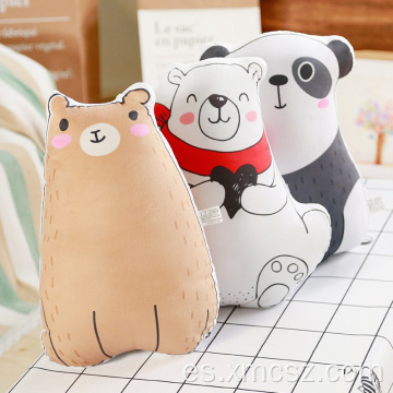 Almohadas con forma de oso panda